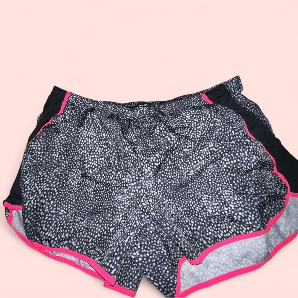 Champion Women's Black and Pink Swim Shorts
